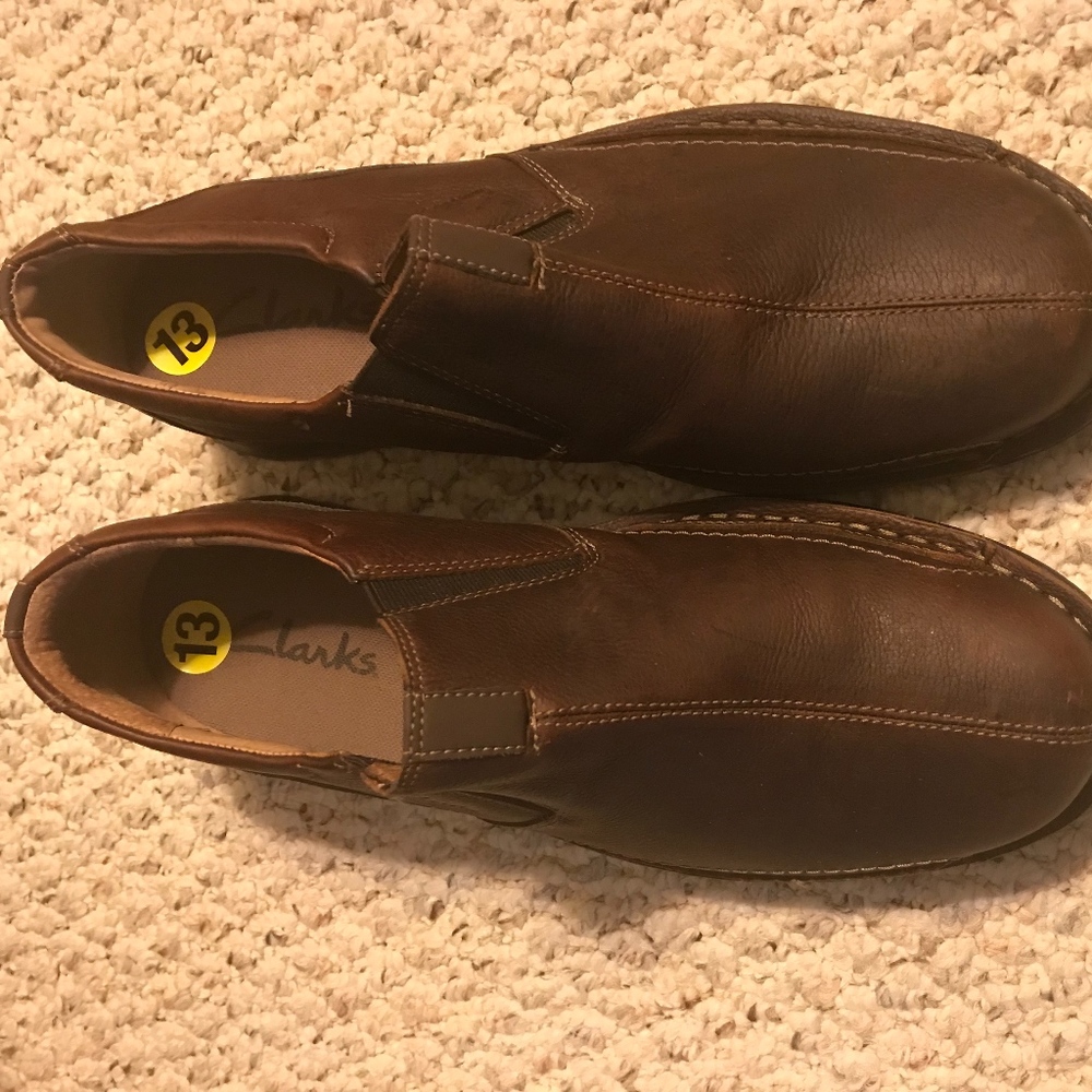 Mens Clark Slipon Shoe